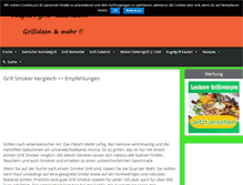 Tablet Screenshot of grill-ideen.com